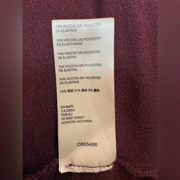 FREE PEOPLE Forever Your Girl Babydoll Tee in Garnet - Picture 5 of 6